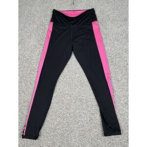 Pink Victoria Secret High Rise Ultimate Black‎ Cropped Sexy Leggings Size Medium